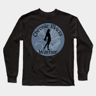 Chronic Illness Warrior -Eagle Long Sleeve T-Shirt